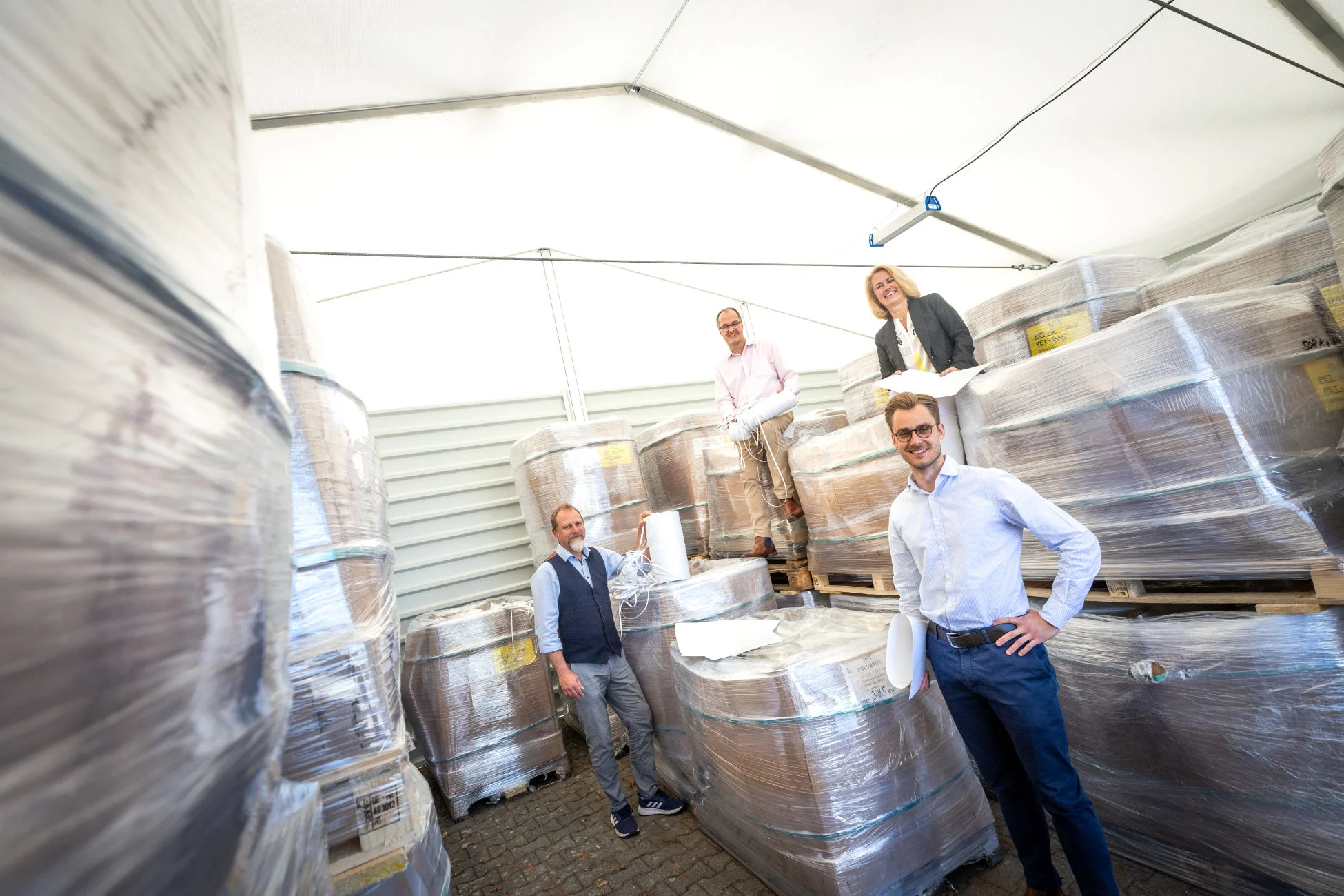 Recycling-Konzept der Firma Pütz Folien Recycling-Konzept der Firma Pütz Folien